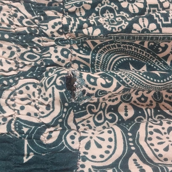 Jinova Parachute Boho Yoga Relaxed Pant Emerald Green Gangnam Style Pant - Picture 6 of 9